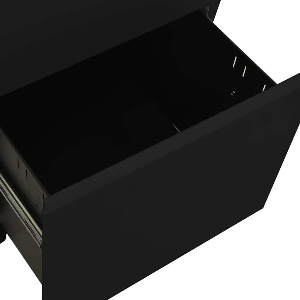 Mobile File Cabinet with 2 Secure Drawers