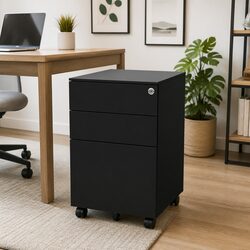 Reliable Mobile File Cabinet with Essential Features