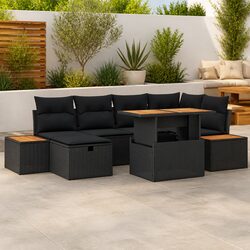 Comfortable 7-Piece Garden Sofa Set for Every Outdoor Area