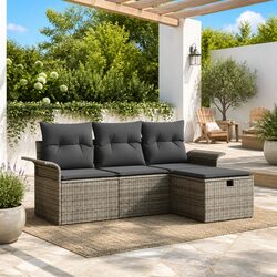 Practical Outdoor Sofa Set for Comfort and Storage