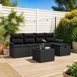 Comfortable and Affordable 6 Piece Garden Sofa Set