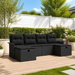 Comfortable 6-Piece Garden Sofa Set with Great Value