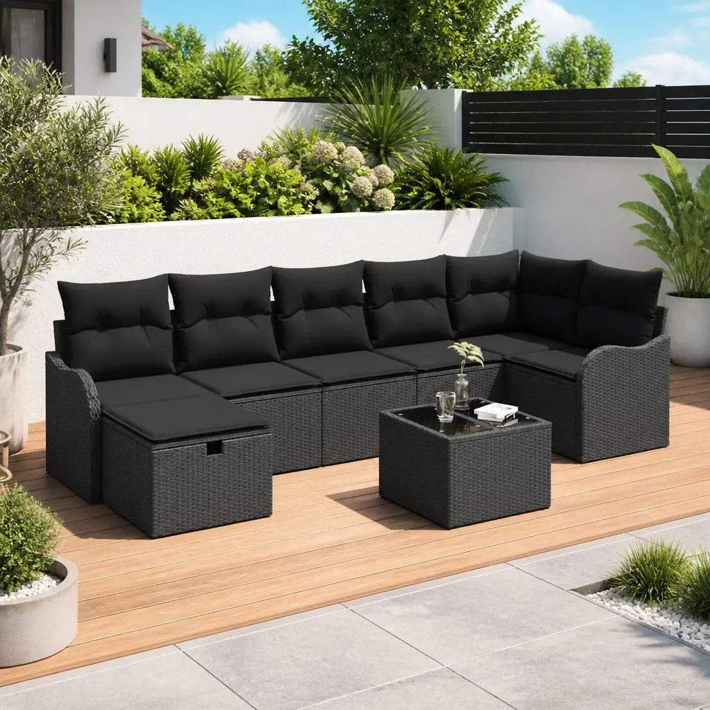 8-Piece Garden Sofa Set