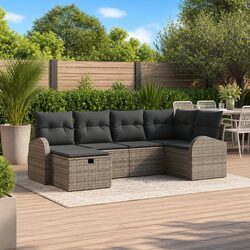 Comfortable 6-Piece Garden Sofa Set for Relaxation