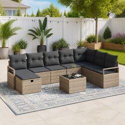 Comfortable 6-Piece Garden Sofa Set for Relaxation