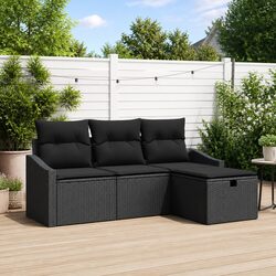 Reliable and Comfortable 4-Piece Outdoor Sofa Set