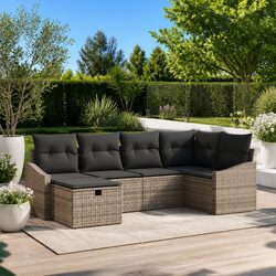 Comfortable 7-Piece Garden Sofa Set with Durable Design