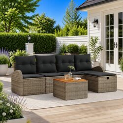 Reliable Outdoor Sofa Set with Storage and Style