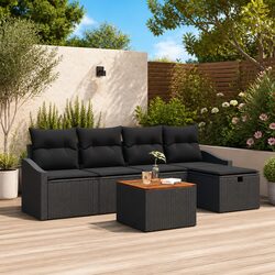 Quality 6-Piece Garden Sofa Set for Outdoor Relaxation
