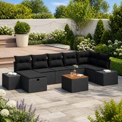 Stylish and Versatile 8 Piece Outdoor Sofa Set
