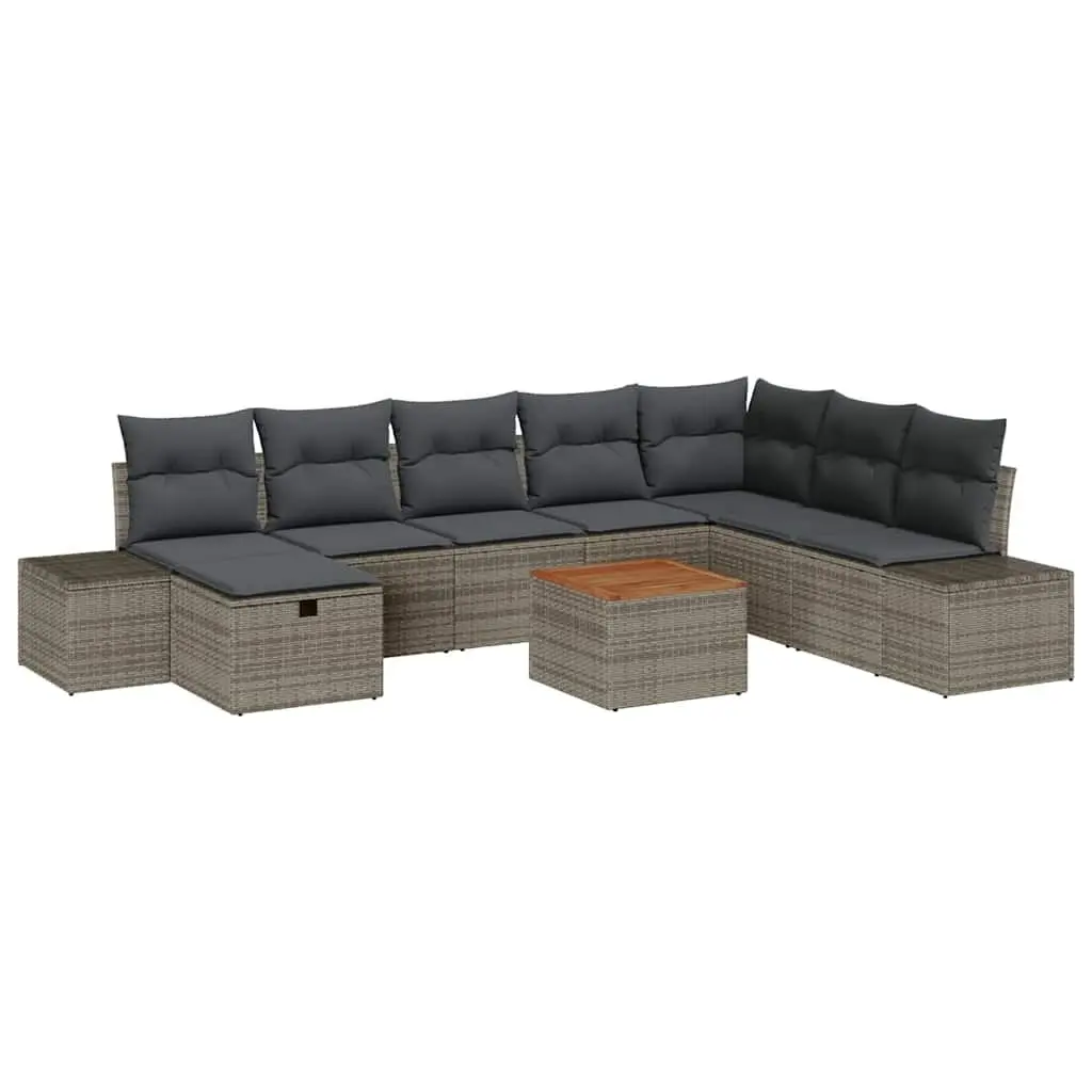 9-Piece Garden Sofa Set