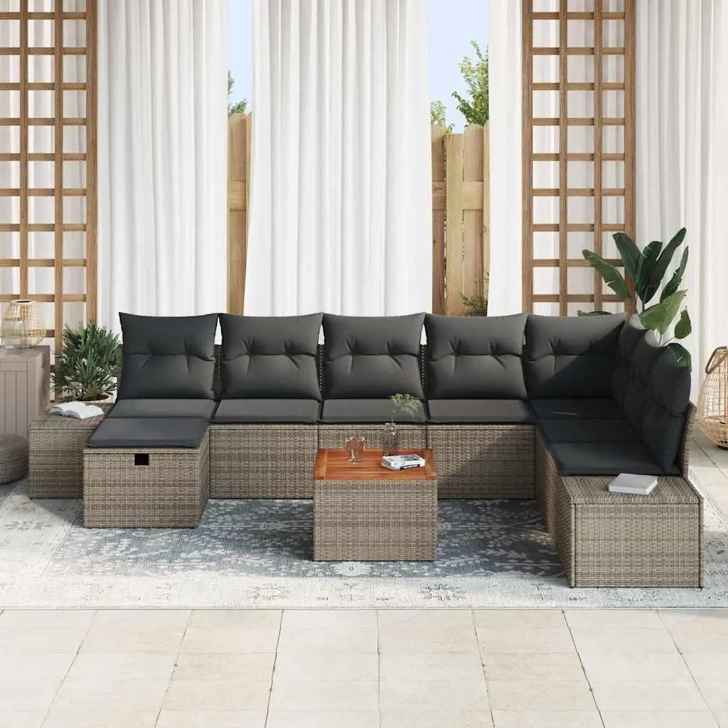 9-Piece Garden Sofa Set