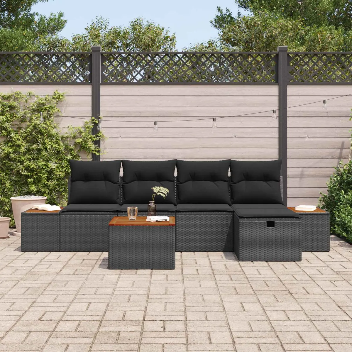 Modular Sofa Set for Outdoor Comfort