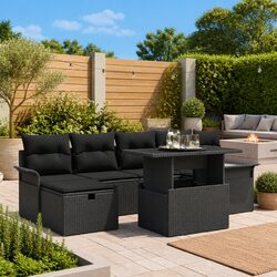 Warm and Value-Driven 7-Piece Garden Sofa Set