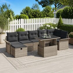 Durable 8-Piece Garden Sofa Set for Outdoor Relaxation