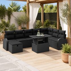 Comfort and Value in a 9-Piece Garden Sofa Set