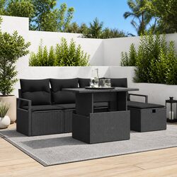Comfortable and Durable 6 Piece Modular Garden Sofa Set