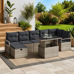 8-Piece Outdoor Sofa Set with Value and Practicality