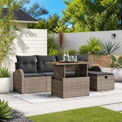 Value-Driven 6-Piece Garden Sofa Set for Your Outdoor Needs
