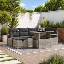 Comfortable and Durable 7-Piece Outdoor Sofa Set
