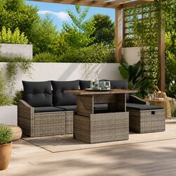 Comfort and Value in a 6-Piece Garden Sofa Set