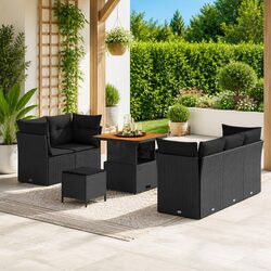 Reliable 8-Piece Outdoor Sofa Set for Comfortable Living