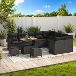 12-Piece Outdoor Garden Sofa Set - Comfortable and Practical