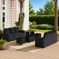 Comfortable and Affordable Modular Garden Sofa Set - 9 Pieces