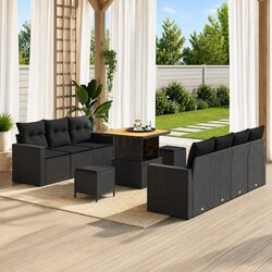 Comfortable and Versatile 10-Piece Modular Garden Sofa Set