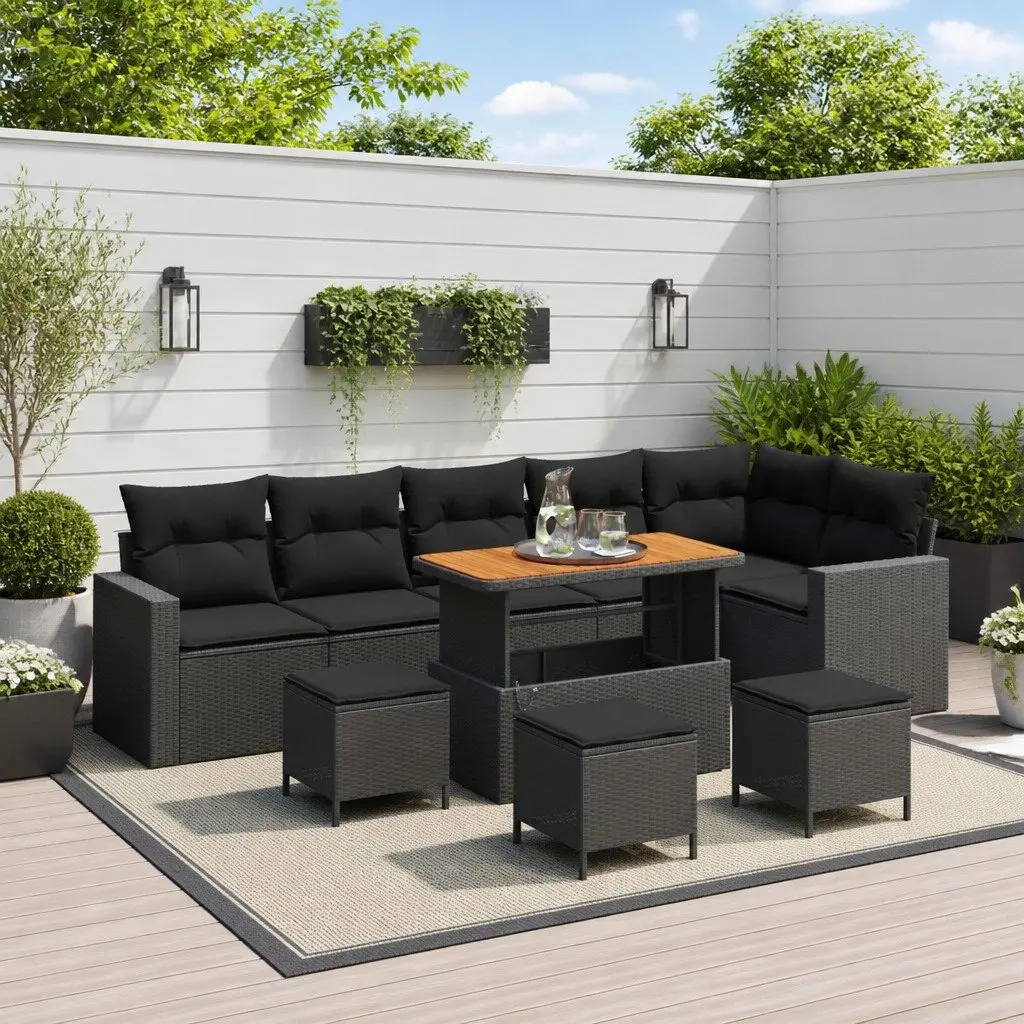 10-Piece Garden Sofa Set