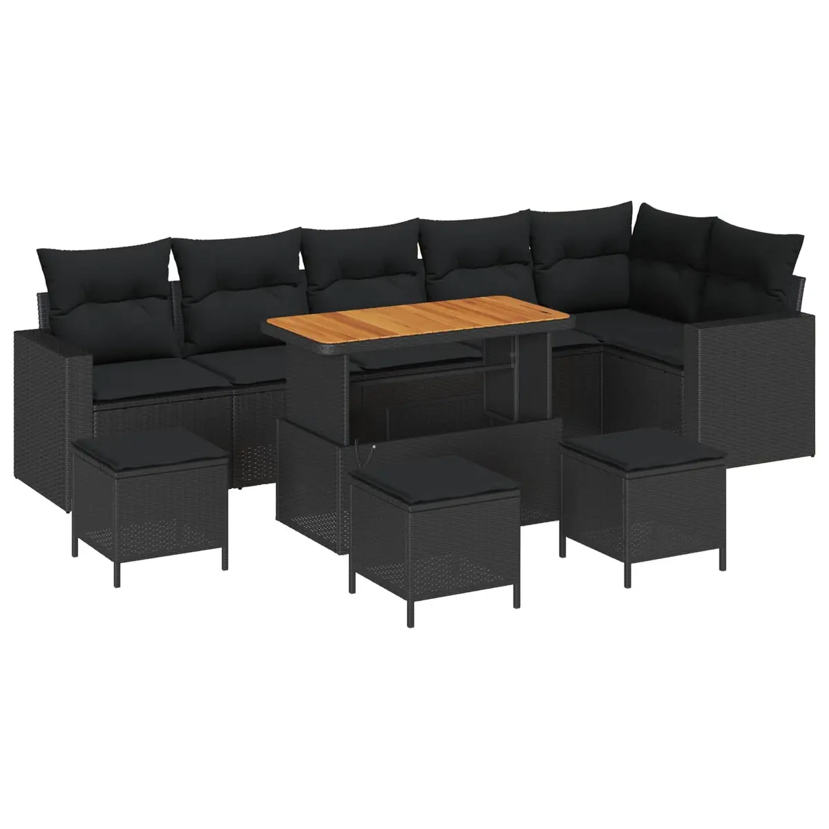 10-Piece Garden Sofa Set