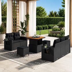 Comfortable and Durable 8-Piece Garden Sofa Set