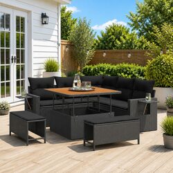 Durable Modular Garden Sofa Set for Relaxed Outdoor Living