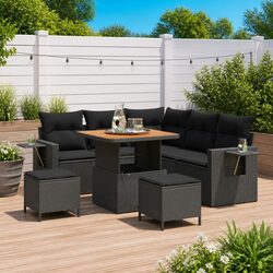 Comfort and Value Combined: 8-Piece Modular Garden Sofa Set