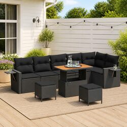 Value and Quality in a 9-Piece Garden Sofa Set