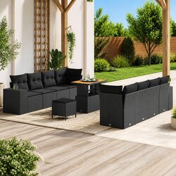 Comfort and Style with 11-Piece Garden Sofa Set