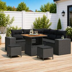 Comfort Meets Value in Our Garden Sofa Set