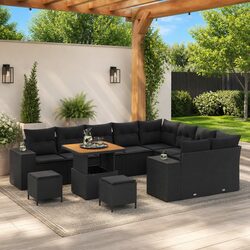 Affordable 12-Piece Garden Sofa Set with Comfortable Design