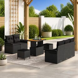 Quality and Comfort: 8-Piece Garden Sofa Set