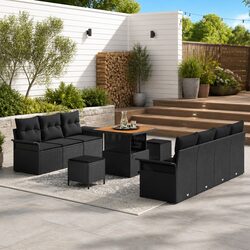 Comfortable 10-Piece Sofa Set for Outdoor Living