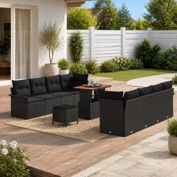 Reliable and Practical 11 Piece Outdoor Sofa Set