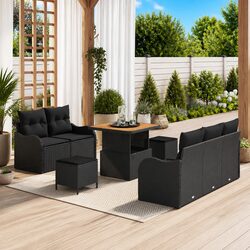 Comfortable and Practical 8 Piece Garden Sofa Set