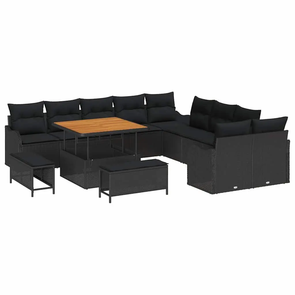 13-Piece Garden Sofa Set for Lasting Use