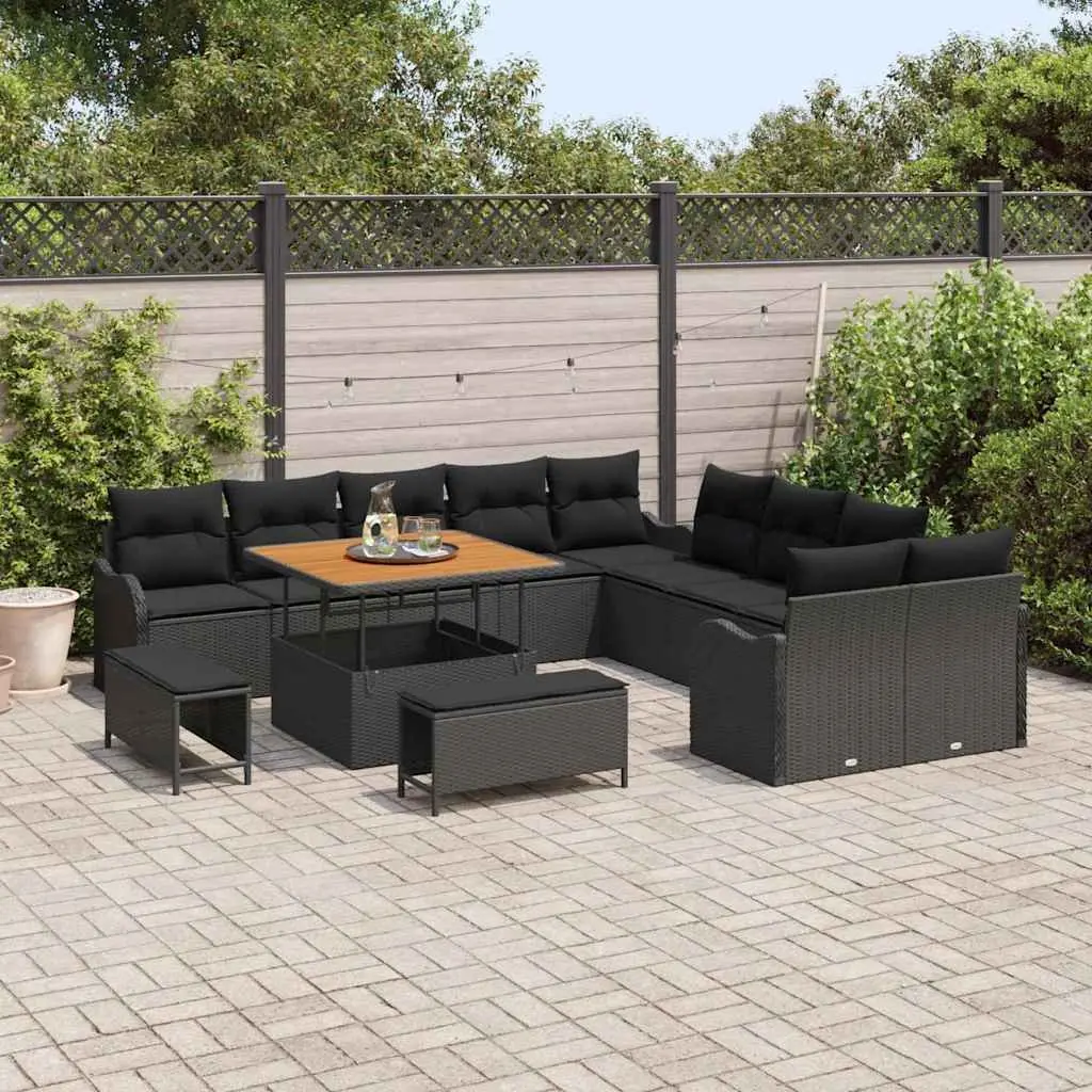 13-Piece Garden Sofa Set for Lasting Use