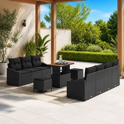 Comfortable and Durable 10-Piece Garden Sofa Set