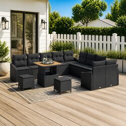 Comfort and Value with This 13-Piece Outdoor Sofa Set