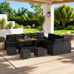 Value and Comfort in a 14-Piece Outdoor Sofa Set