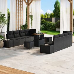 Reliable 11 Piece Garden Sofa Set with Comfort