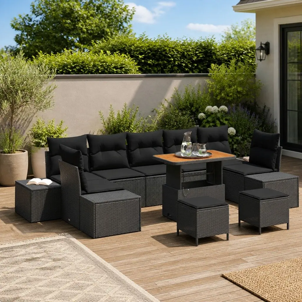 10-Piece Outdoor Sofa Set