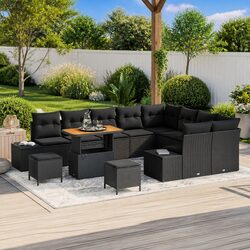 Quality 12-Piece Outdoor Sofa Set for Lasting Use